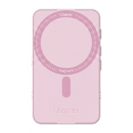 Ulanzi GL01 (L287) - magnetyczna lampa LED do smartfona z dwoma panelami, różowa